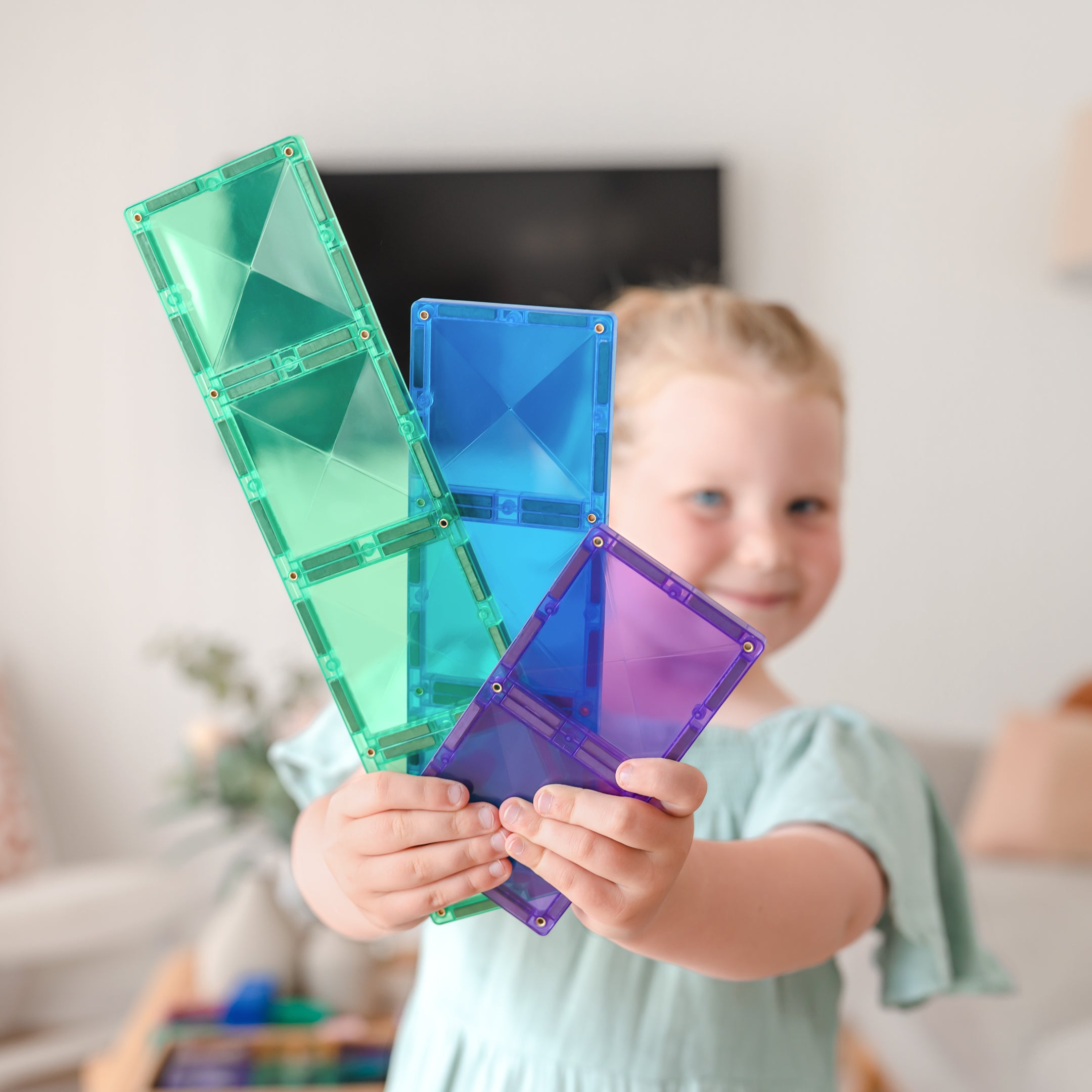 CONNETIX | 18 Piece Rainbow Rectangle Pack