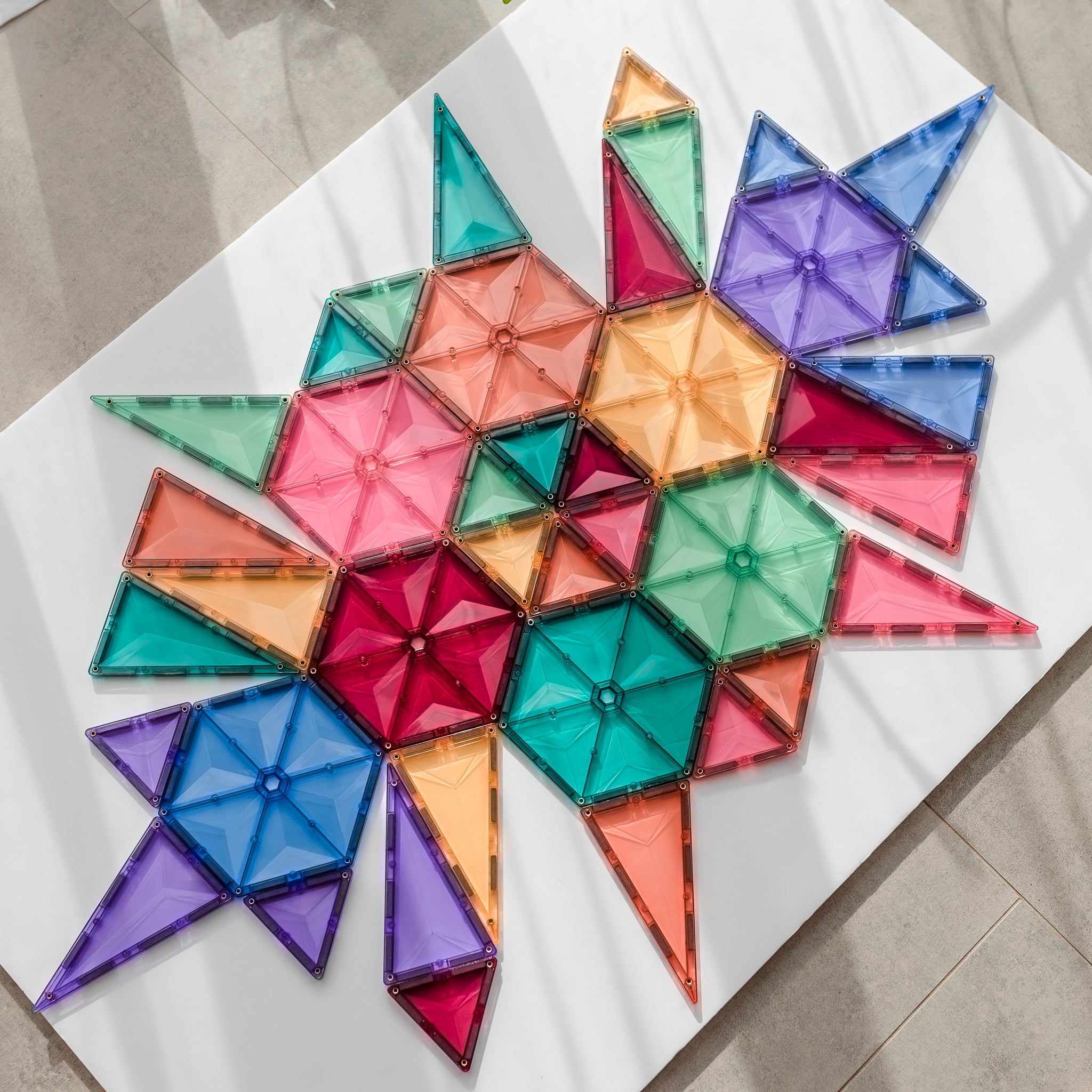 CONNETIX | 40 Piece Pastel Geometry Pack