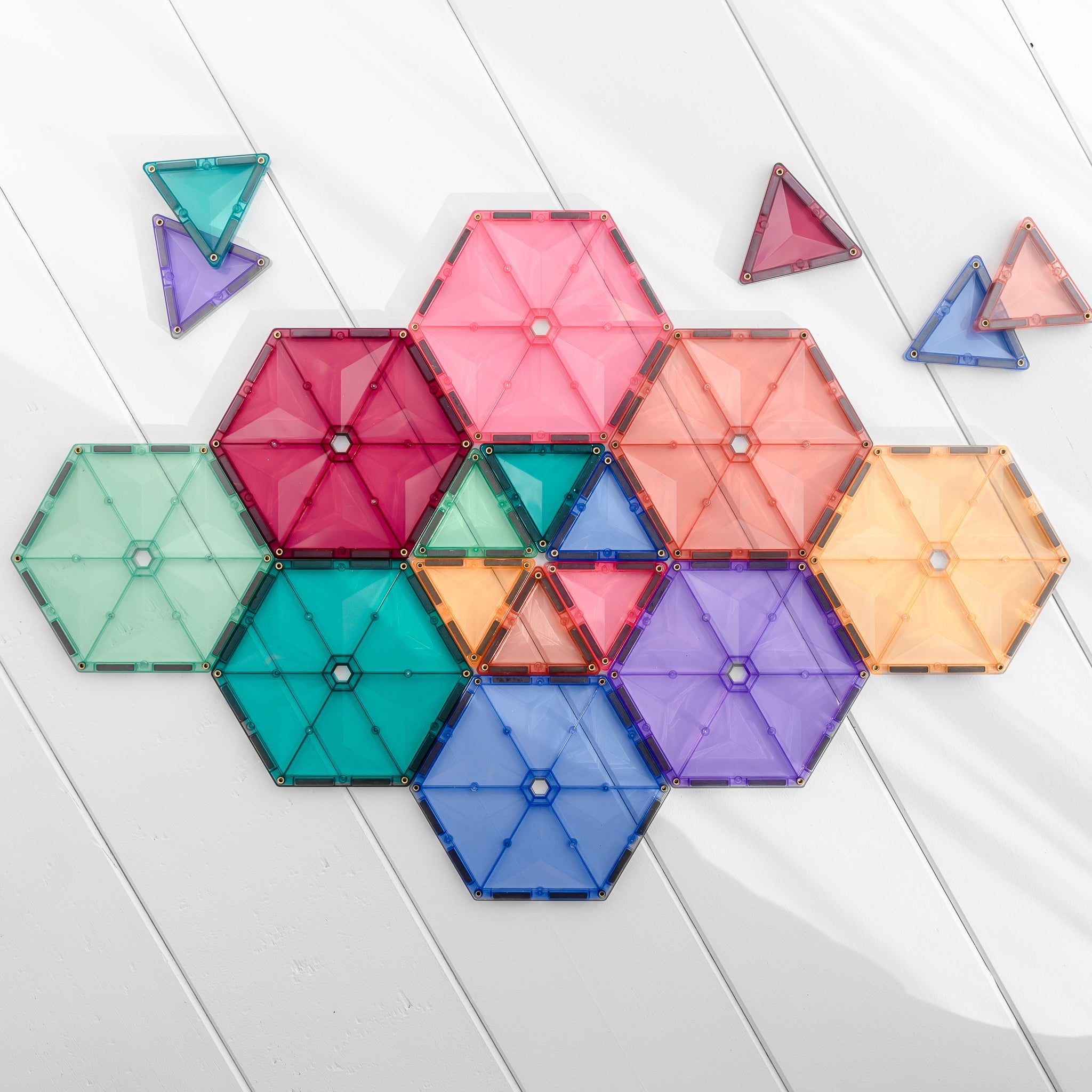 CONNETIX | 40 Piece Pastel Geometry Pack