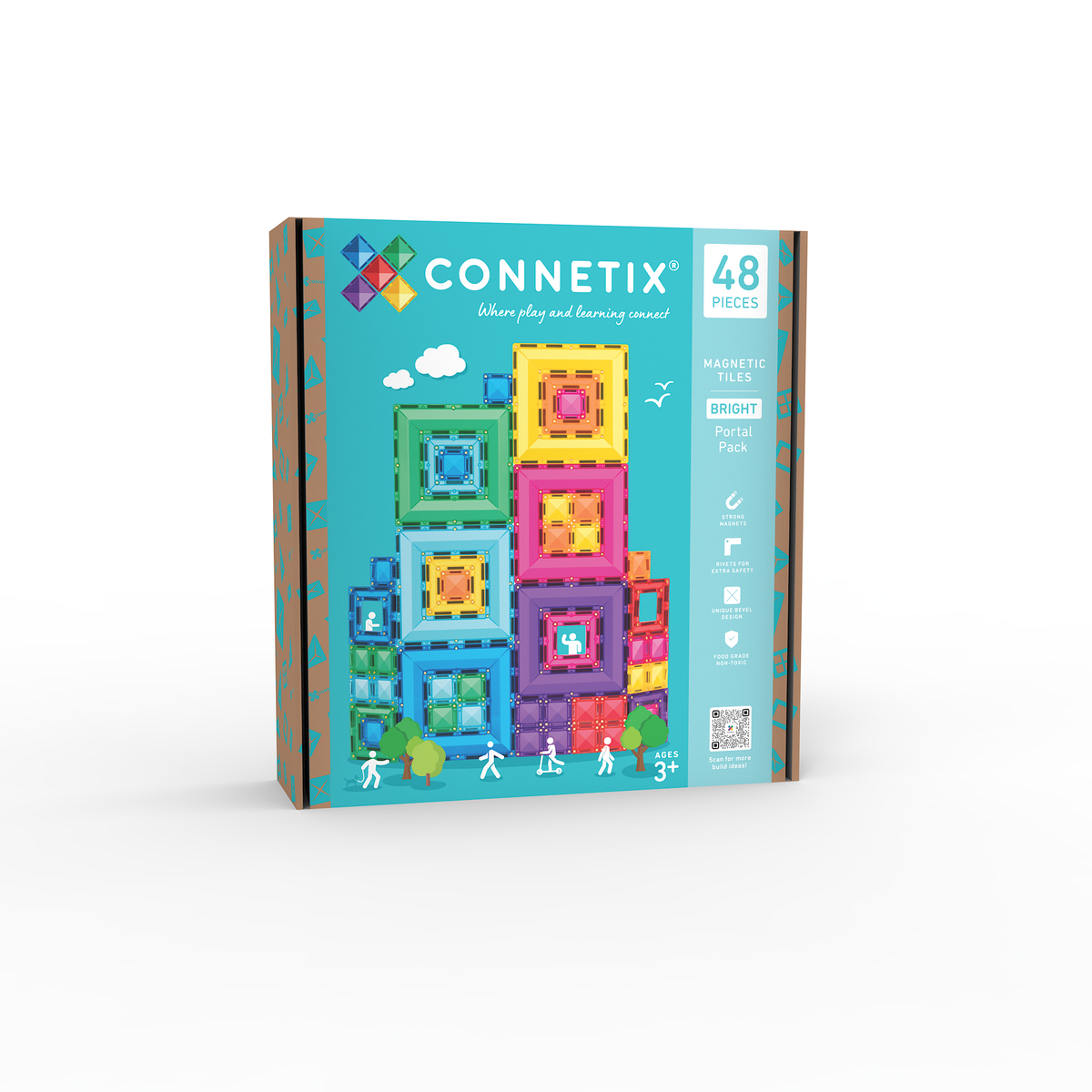 CONNETIX | 48 Piece Bright Portal Pack