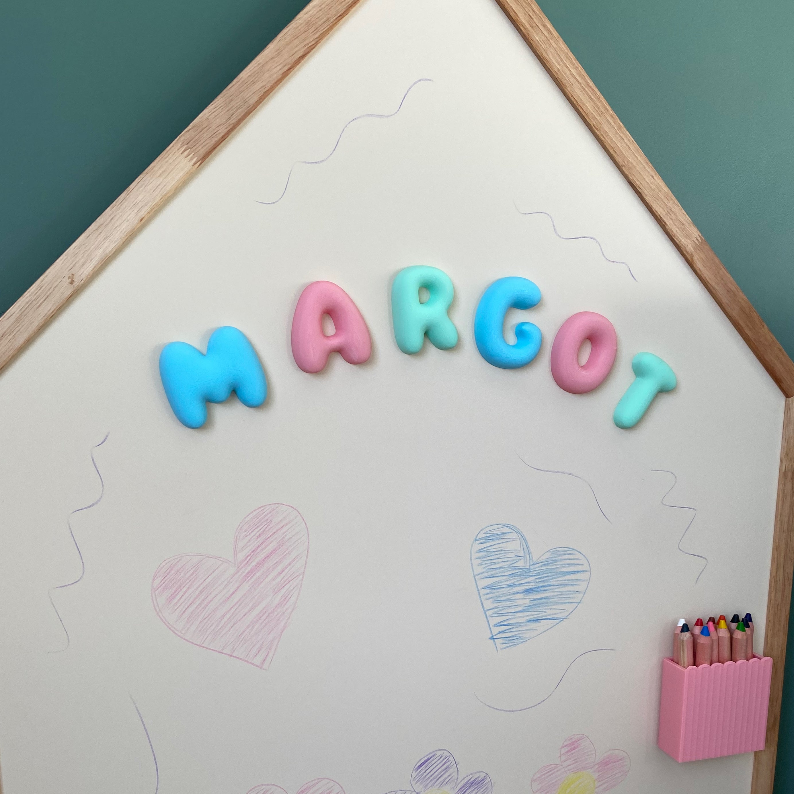 Personalised Magnetic Letters