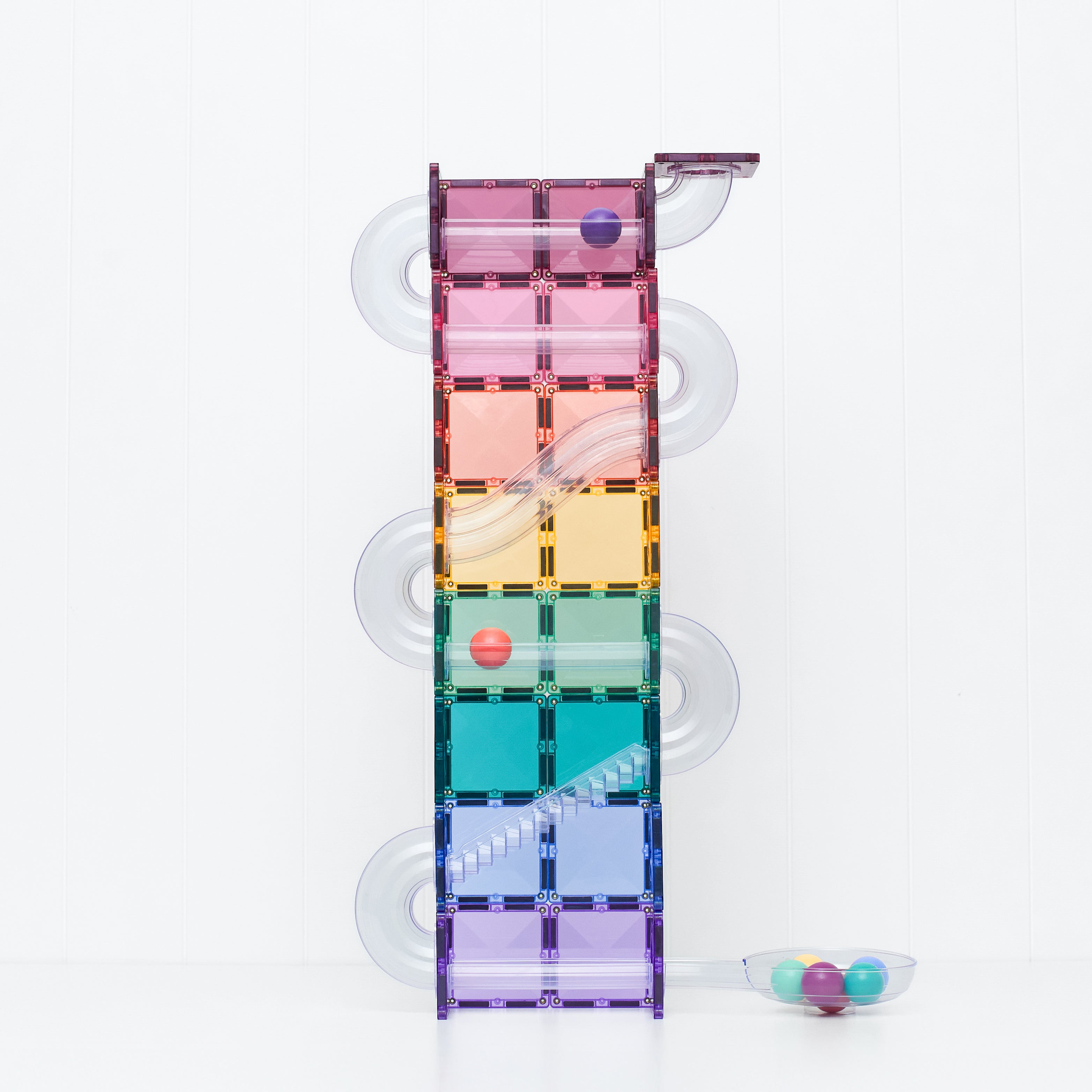 CONNETIX | 114 Piece Pastel Ball Run Pack