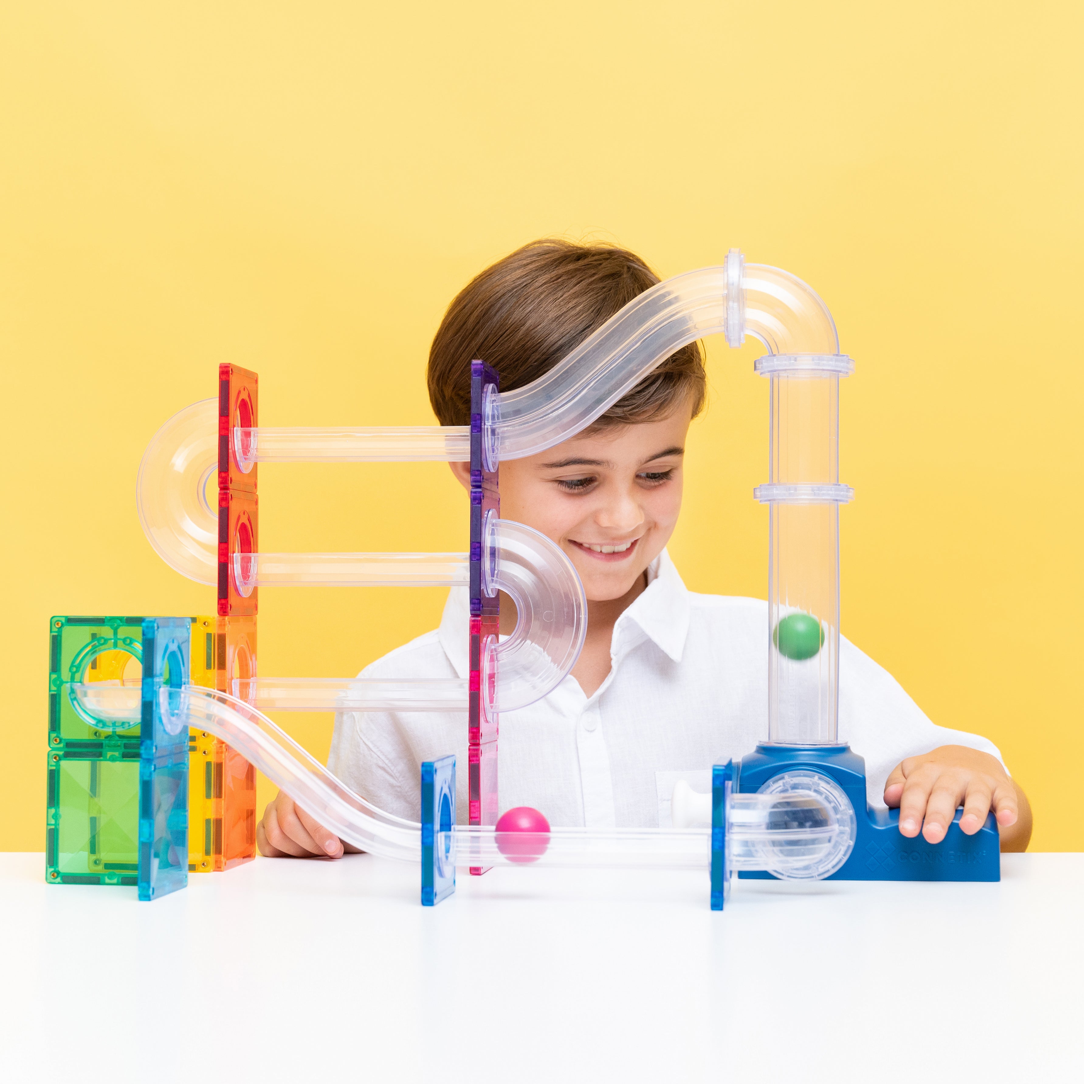CONNETIX | 47 Piece Ball Run Launcher Pack