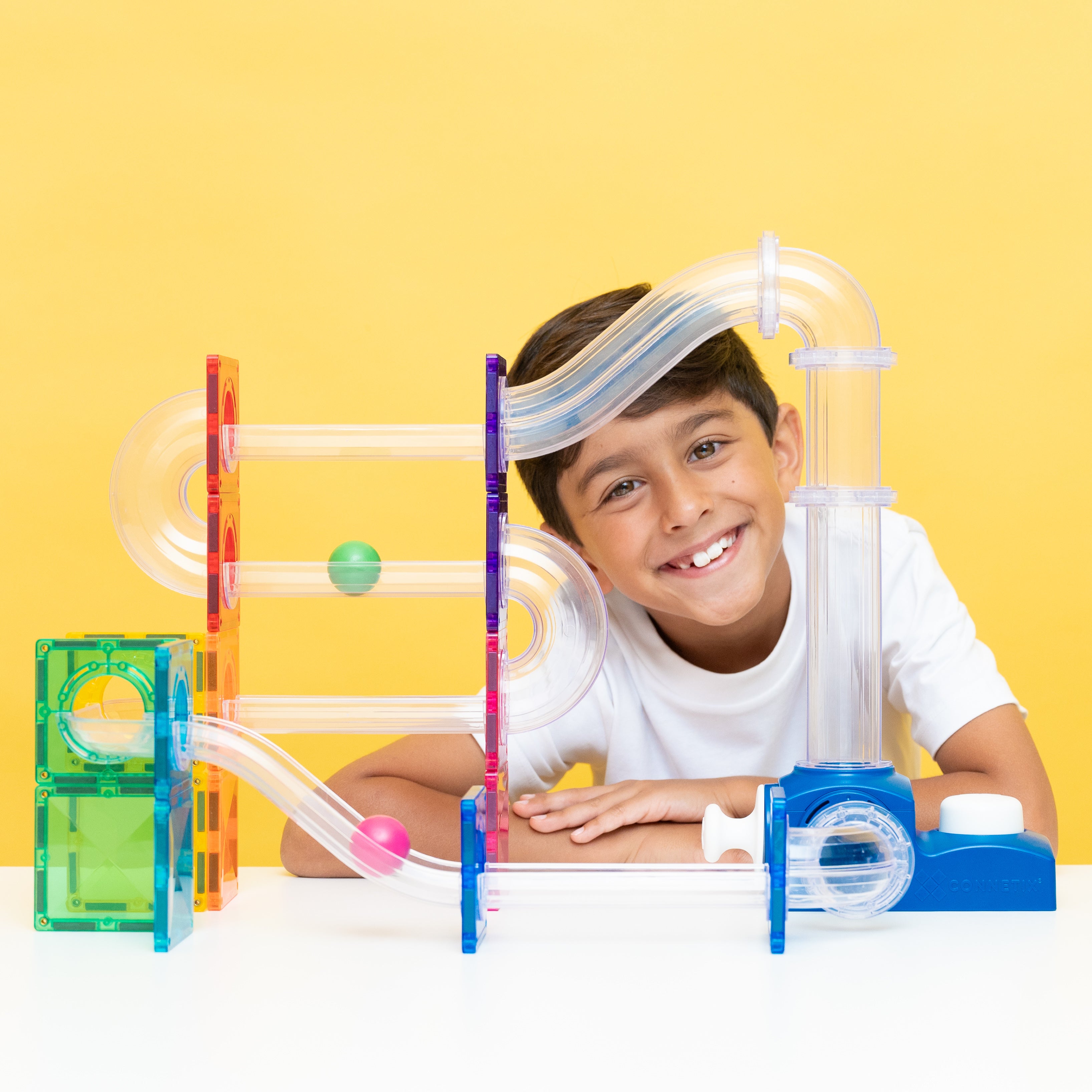 CONNETIX | 47 Piece Ball Run Launcher Pack