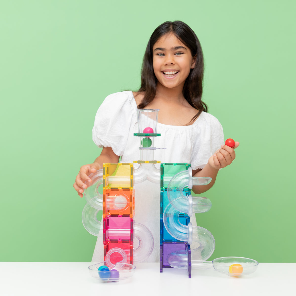 CONNETIX | 114 Piece Bright Ball Run Pack