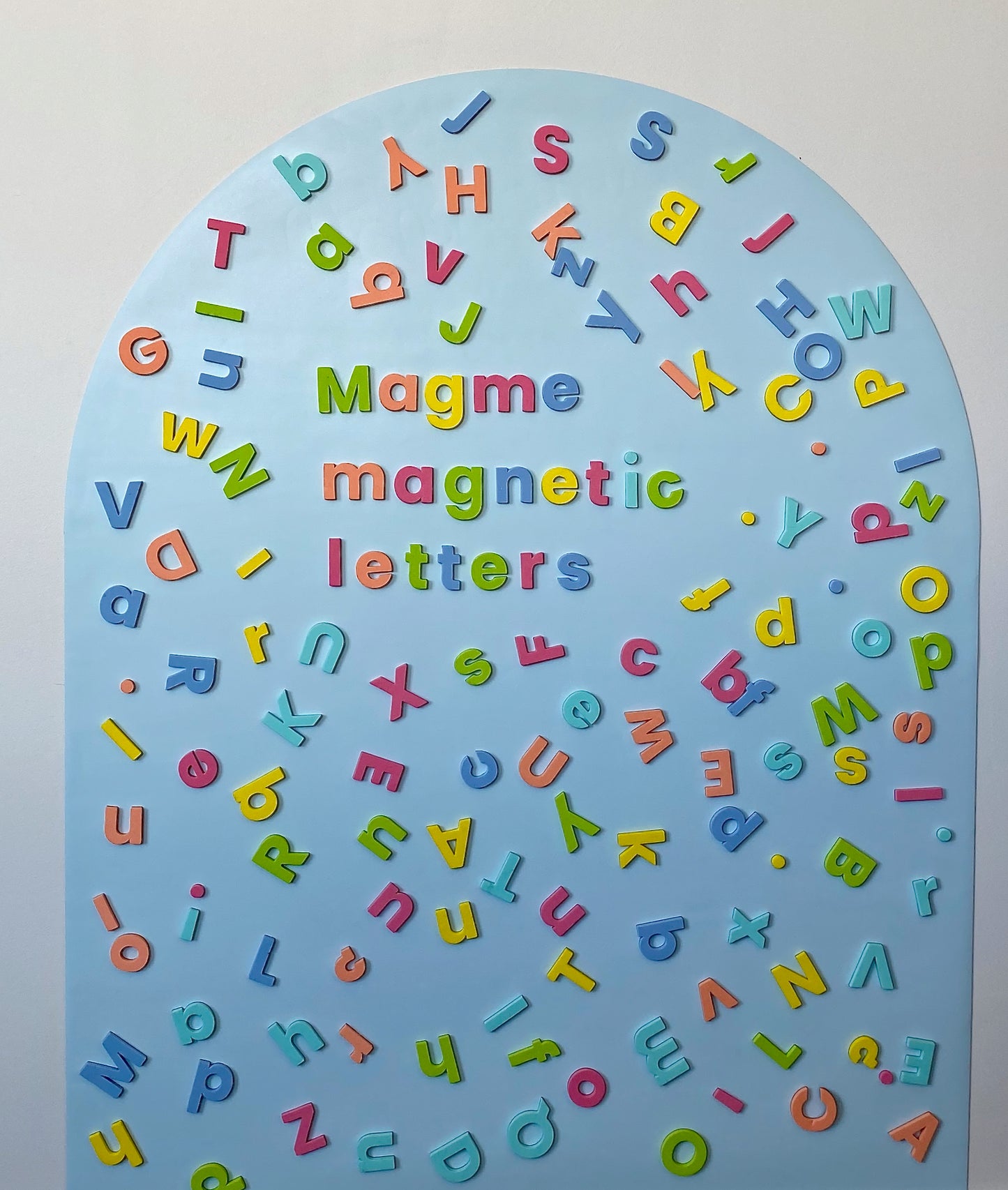 134-piece Magnetic letter set