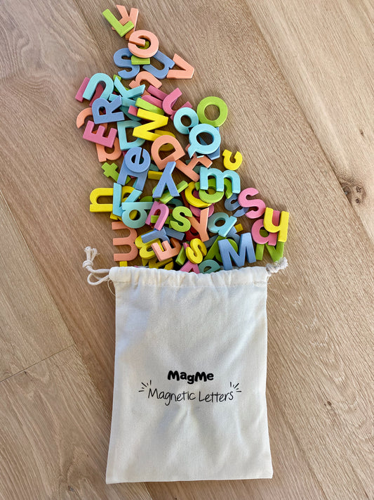 134-piece Magnetic letter set