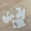 Colour your own Construction Magnets