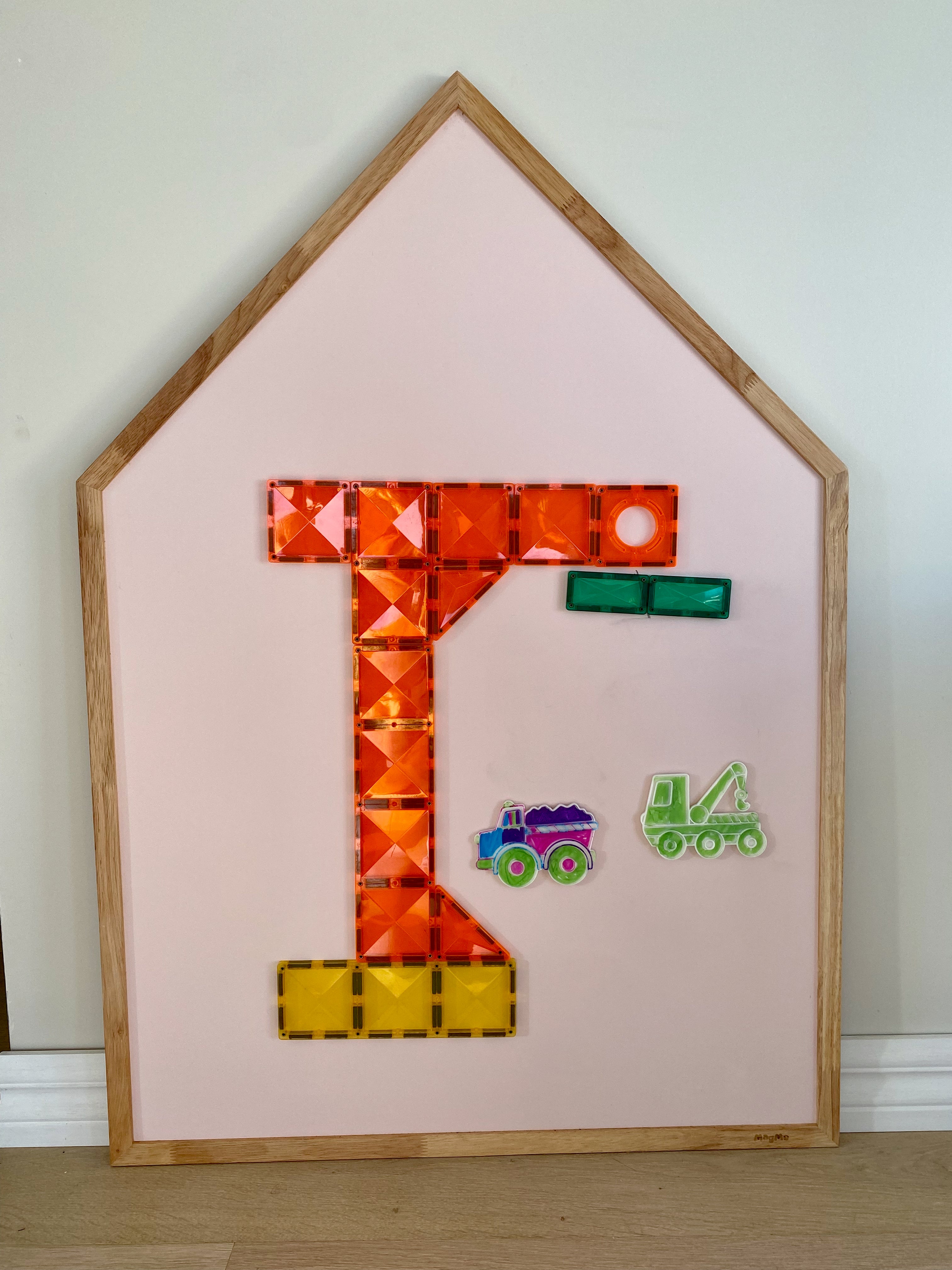 Colour your own Construction Magnets