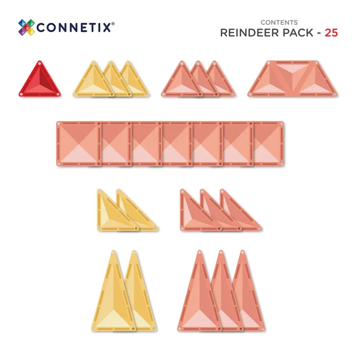 CONNETIX | Christmas Reindeer 25 Piece Pack